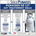 Kit Pro pour traiter la punaise de lit - traitement insecticide et fumigène - sans EPI - 50 m²