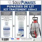 Kit Pro sans EPI traitement insecticide et fumigène contre la punaise de lit - 100 m²